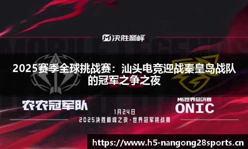 2025赛季全球挑战赛：汕头电竞迎战秦皇岛战队的冠军之争之夜